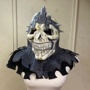 Halloween Fun World Easter Unlimited Skeleton Warrior Viking Deluxe Mask